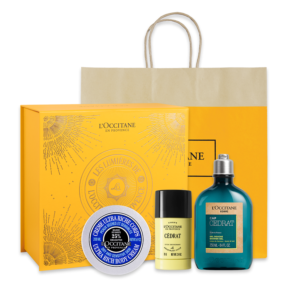 Presentes com cuidados Cedrat e Creme Ultra Rich Karité, , large image number 0